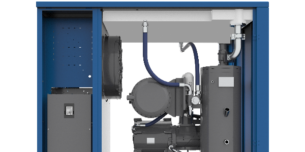 螺桿式空壓機(jī)的特點(diǎn)及工作原理