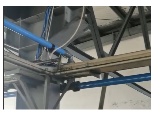 空壓機節(jié)能管道項目安裝完成！